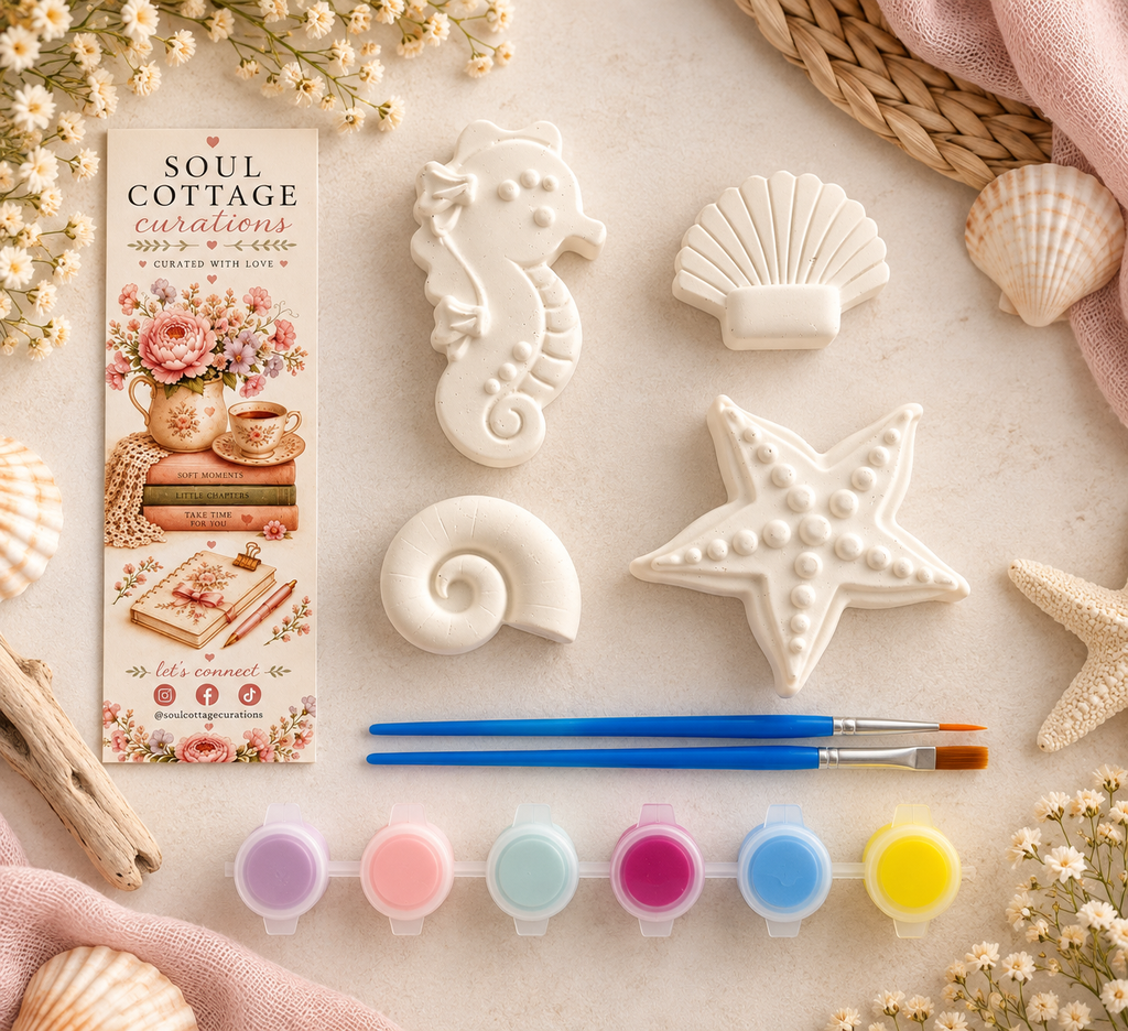 Cosy Paint Kit - Seashell Cottage